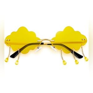 Cloud tassel, uniquely design glasses, right in time for the summertime